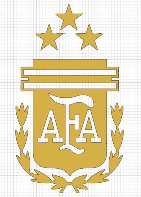 escudo de argentina con 3 estrellas png